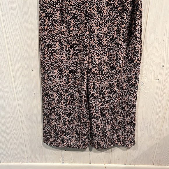 Black Tape Animal Print Jumpsuit XL Extra Large - Picture 3 of 15